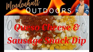 Queso Cheese & Sausage Snack Dip Recipe