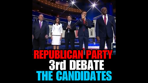 THE REPUBLICANS 3rd DEBATE!!