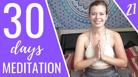 15 Min Meditation Timer | Day 21 | 30 Days Meditation Challenge (For Beginners)