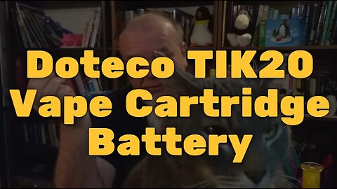 Doteco TIK20 Vape Cartridge Battery - A Mini Marvel!