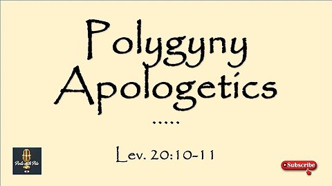 Leviticus 20:10 Defines Adultery and Supports Polygyny