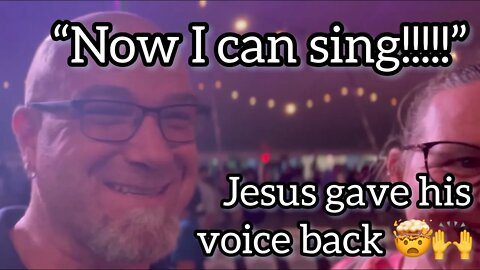 Jesus Brings Back a Man’s Voice who COUDN'T SING 🤯🙌 MIRACLE CAUGHT ON CAMERA @Mario Murillo