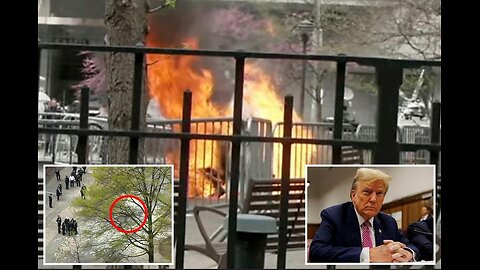 Man sets himself on fire outside Trump trial courthouse