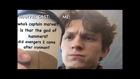 the marvel cast being completely clueless about marvel for 7 minutes straight