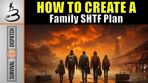Don't Wait For DISASTER ! I Create A Family EMERGENCY PLAN.