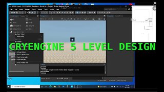 CryEngine 5 Level Design #1 - Showing how I create a level