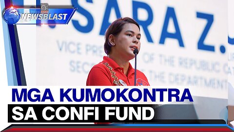 Mga kumokontra sa confidential fund, kontra sa kapayapaan at kalaban ng bayan —VP Sara Duterte