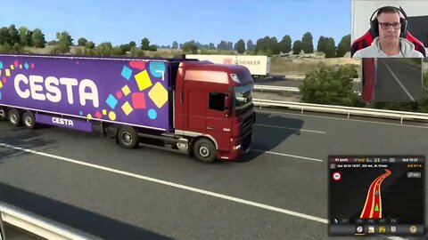 EURO TRUCK SIMULATOR 2 #12 22 TONELADAS DE PALETES VAZIS PARA FARO COM FUJIDA A OLHÃO