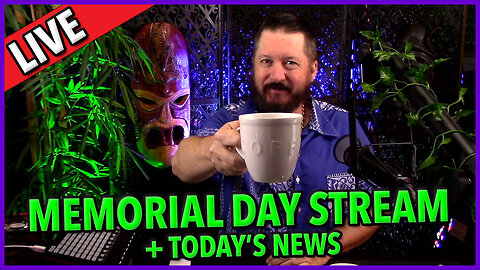 C&N 036 ☕ Memorial Day Stream 🔥 #memorialday ☕ #mccarthy Tells Gen-X "Get A Job!" 🔥 + More News