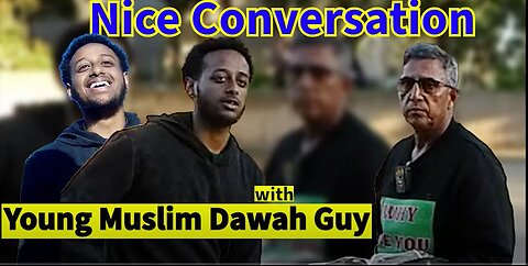 Nice Conversation with young Muslim Dawah Guy.