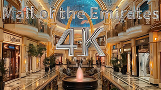 A Mall with a Ski Center?! | Mall of the Emirates, Dubai, 4K Walking Tour, Part 1