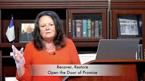 Rev. Marya Moore - Recover, Restore - Open the Door of Promise