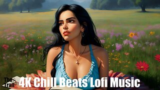 Chill Beats Music - Lofi Quartz Stroll | (AI) Audio Reactive Realistic | Dreamscape