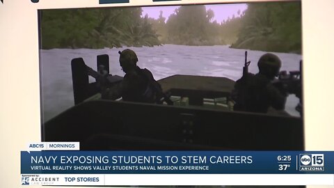 Navy giving students exposure to STEM careers