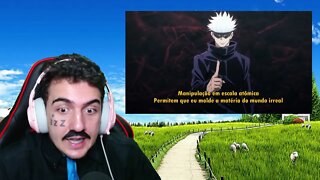 PASTOR REACT Rap do Satoru Gojo (Jujutsu Kaisen) - PODER INFINITO (CLIPE) I Henrique Mendonça