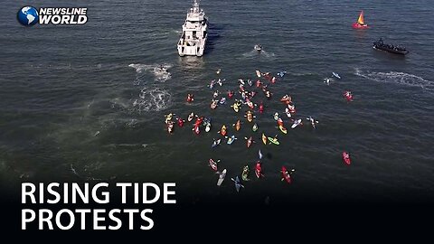 Dozens arrested as climate protesters block world's largest coal port