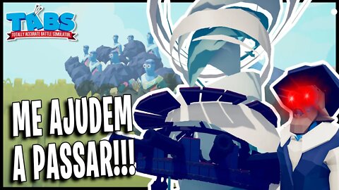 Me ajudem a passar desse DA VINCI! 205 dias - Totally Accurate Battle Simulator - TABS