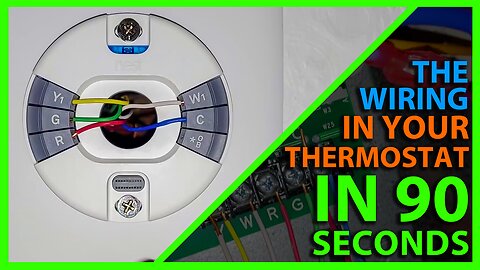 Thermostat Wiring Explained in 90 Seconds!