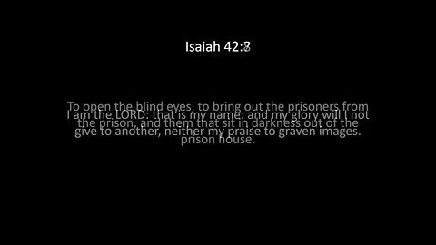 Isaiah Chapter 42