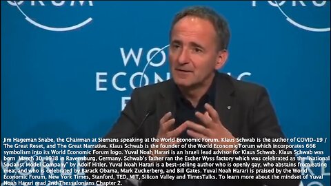 The Great Reset | "If A Billion People Stop Eating Meat It Has a Huge Impact." - Jim Hageman Snabe, the Chairman At Siemans (Speaking At the 2023 World Economic Forum Annual Meeting)