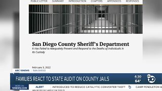 Families react to state audit on county jails