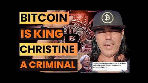BITCOIN IS KING WHILE CHRISTINE IS A CONVICTED CRIMINAL!!