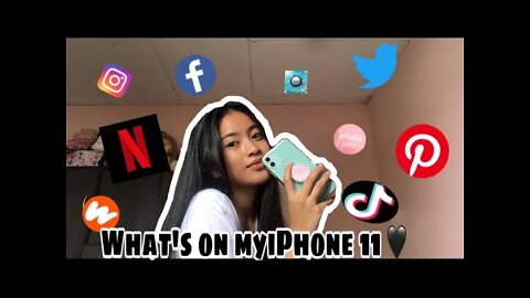 What's on my iPhone 11 ??