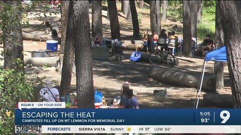 Mt. Lemmon campgrounds welcome crowds this Memorial Day
