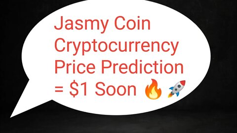 Jasmy Coin Price 35000% Coming 🔥 Jasmy Price Prediction | Jasmy Coin News Today