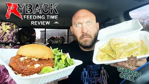 Garden Grill Nashville Hot Spicy Chicken Sandwich Steak Quesadilla Vegan Mukbang Ryback Feeding Time