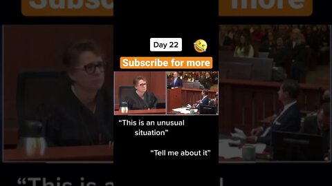 Funny moments from Johnny depp trial #shorts