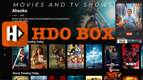 BEST MOVIE AND TV SHOW APP - HDO BOX