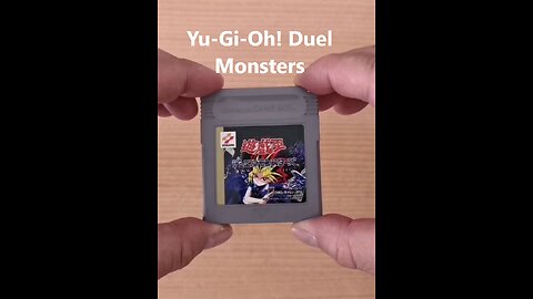 Yu Gi Oh! Duel Monsters First Hand Held Yu Gi Oh! game for the Game Boy