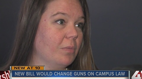 JoCo lawmakers working to change campus carry law