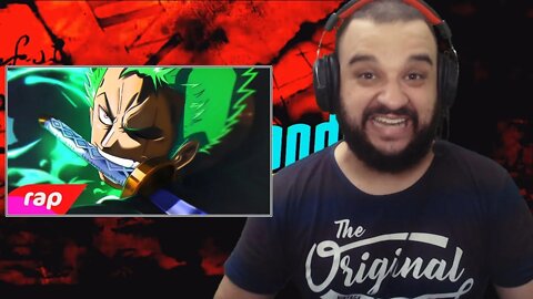 (REACT) (REACT) Rap do Zoro (One Piece) - O MAIOR ESPADACHIM DO MUNDO | NERD HITS