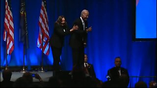 Kamala Has To Guide Biden Off The Stage