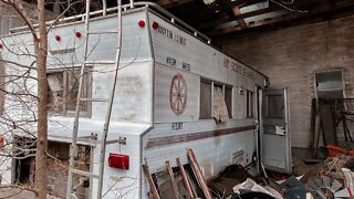 Abandoned Farm part of the demolished Wagon Wheel Resort in Rockton, Illinois