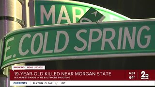19-year-old killed by Morgan State University