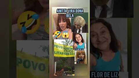 Anitta virou Dona Bela e Flor de Liz😅