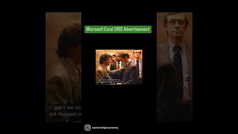 Microsoft Excel 1992 Hilarious Promo 🤣🤣 #excel #microsoft #microsoftexcel