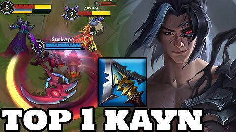 Wild Rift Kayn - Top 1 Kayn Gameplay Rank