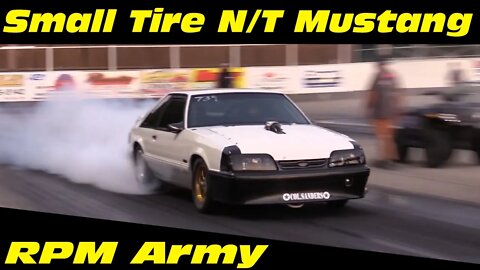 Colonel Sanders Small Tire Big Turbo Mustang Outlaw Street Cars TNT
