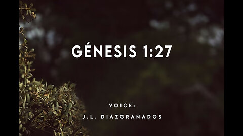 Génesis 1:27