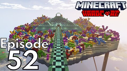 Hardcore Minecraft : Ep 52 "Coral Finished!"