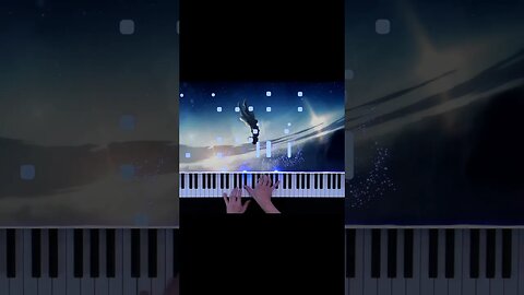 The Girl Who Fell From the Sky (Piano Cover) #shorts