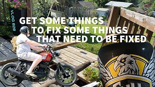 GET SOME THINGS, TO FIX SOME THINGS, THAT NEED TO BE FIXED - June 26/23 (VLOG 828) #diy #ridetolive