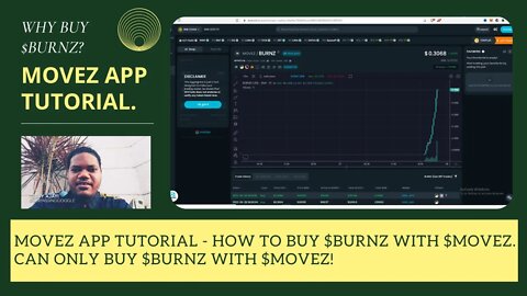 Movez App Tutorial - How To Buy $BURNZ With $MOVEZ. Why Buy $BURNZ? Can Only Buy $BURNZ With $MOVEZ!