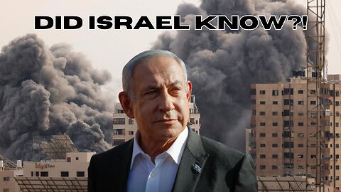 Did Israel know about the attack?? We are being MANIPULATED!!