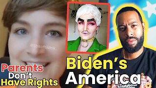 Biden's America " Parent's Don't Have Rights Over Their Children " Says Leftist Liberal Woman