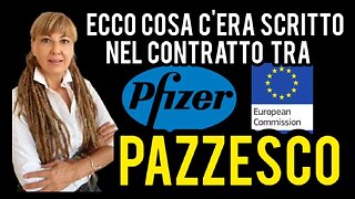 Raffaella Regoli: "Vi spiego cosa è emerso dalla lettura del contratto fra UE e PFIZER"